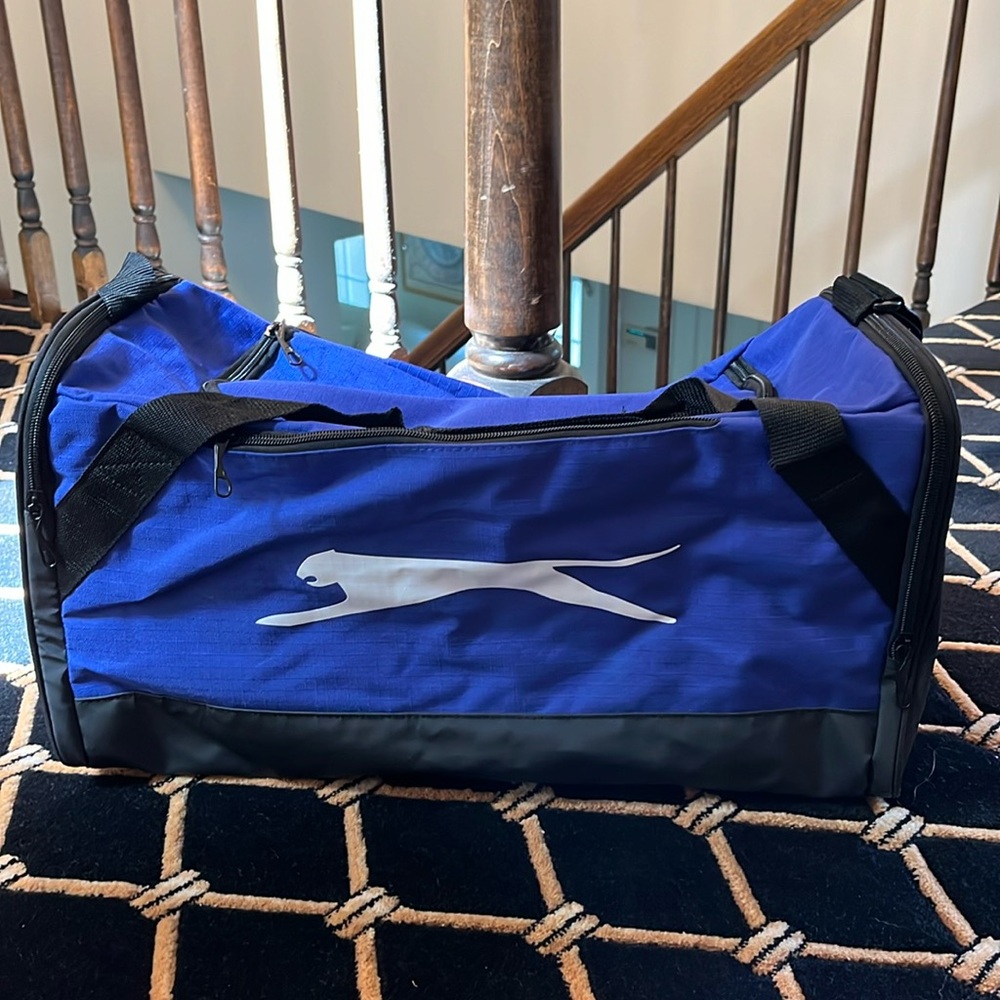 Slazenger duffel bag.